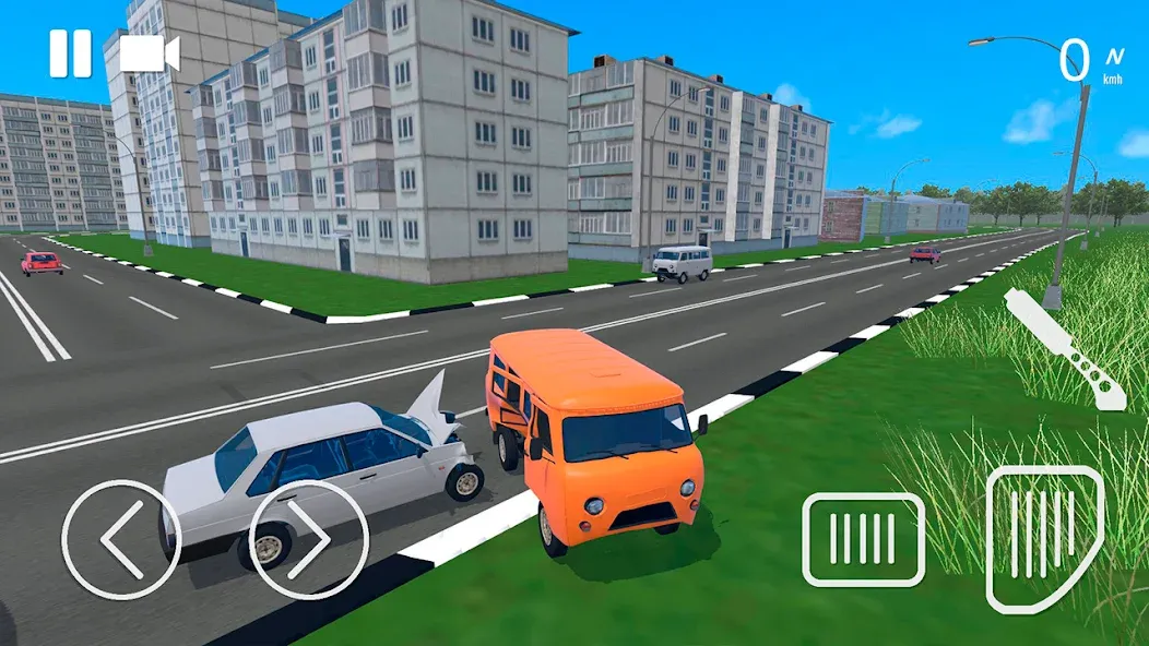 Russian Car Crash Simulator (Рашн Кар Краш Симулятор)  [МОД Бесконечные деньги] Screenshot 4