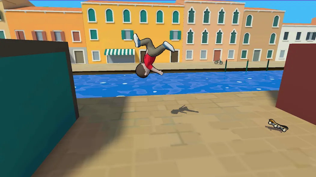 Skate King: Skateboard Stunts (Скейт Кинг)  [МОД Бесконечные монеты] Screenshot 1