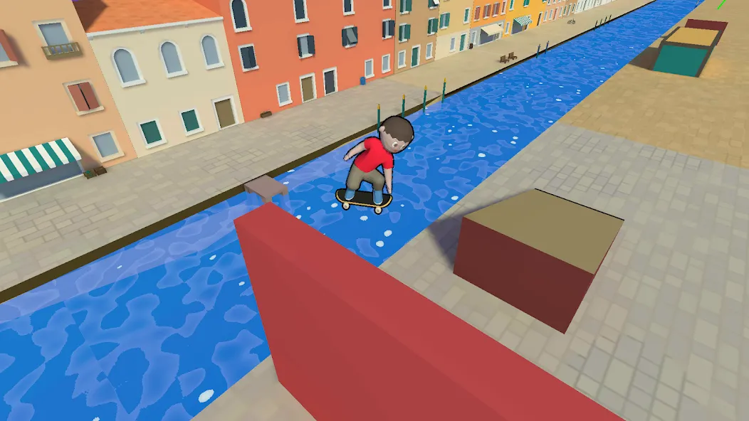 Skate King: Skateboard Stunts (Скейт Кинг)  [МОД Бесконечные монеты] Screenshot 4