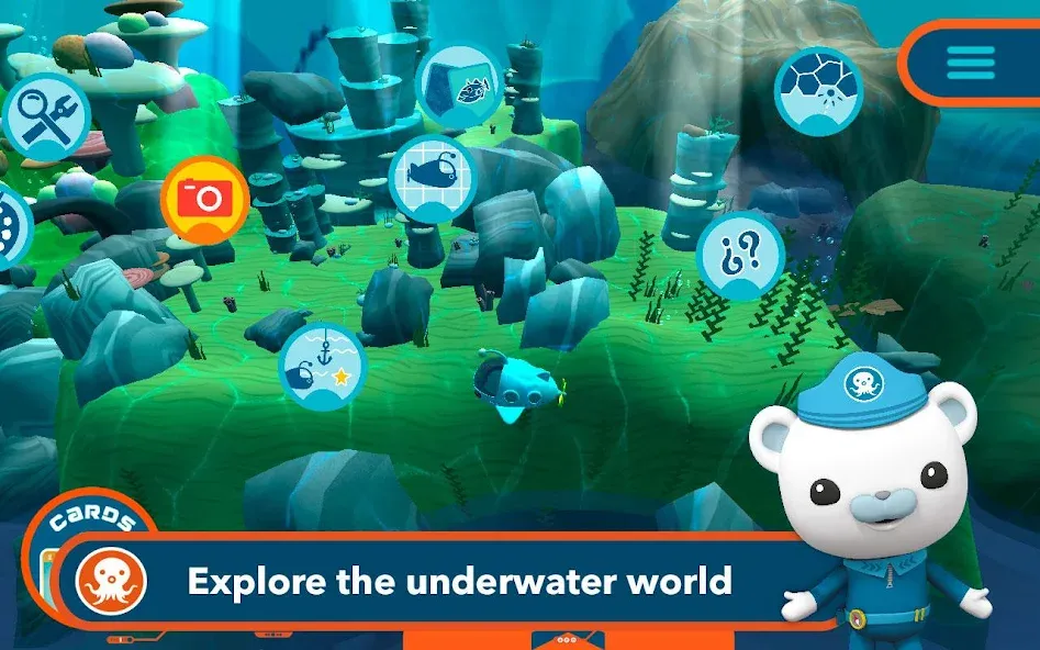 Octonauts and the Whale Shark  [МОД Много монет] Screenshot 1