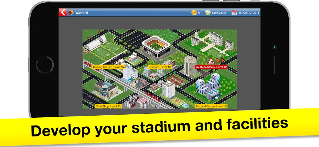 Soccer Tycoon: Football Game  [МОД Много монет] Screenshot 2