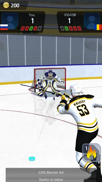 Hockey Game Stars 3D (Хоккей Гейм Старс 3D)  [МОД Unlimited Money] Screenshot 4