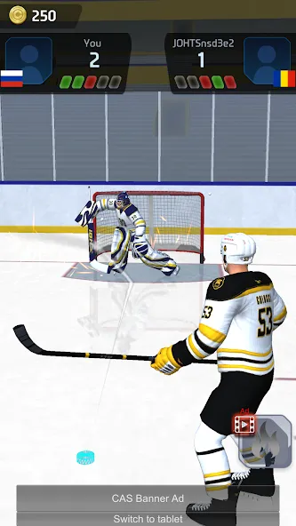 Hockey Game Stars 3D (Хоккей Гейм Старс 3D)  [МОД Unlimited Money] Screenshot 5