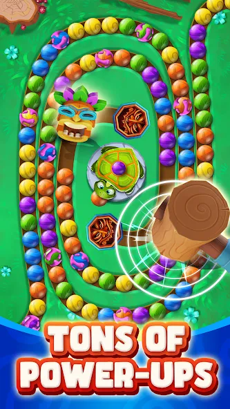 Marble Woka Woka: Jungle Blast  [МОД Много монет] Screenshot 2