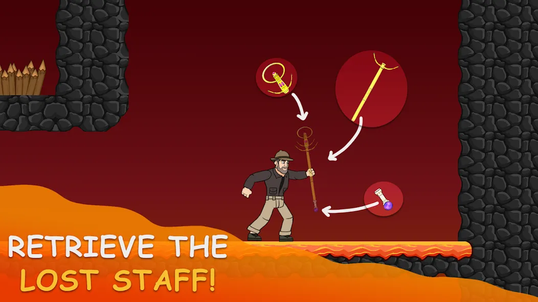 Volcano Escape (Вулканическое бегство)  [МОД Mega Pack] Screenshot 5