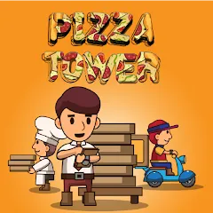 Взломанная Pizza Tower: Idle Tycoon (Пицца Тауэр)  [МОД Бесконечные деньги] - стабильная версия apk на Андроид