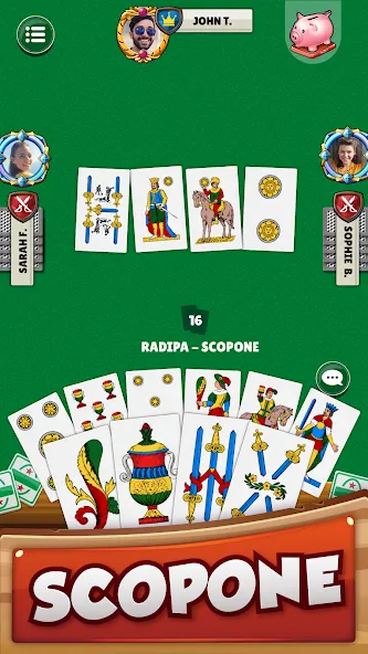 Scopa - Italian Card Game (Скопа)  [МОД Unlimited Money] Screenshot 4