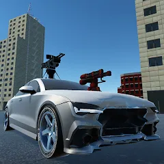 Скачать взлом Car Crash Arena Simulator 3D  [МОД Mega Pack] - полная версия apk на Андроид