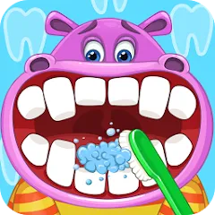 Взломанная Children's doctor : dentist  [МОД Много монет] - стабильная версия apk на Андроид