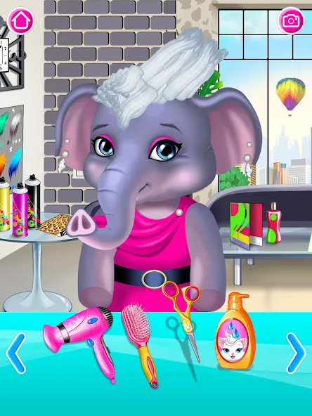 Beauty salon: hair salon  [МОД Много монет] Screenshot 5