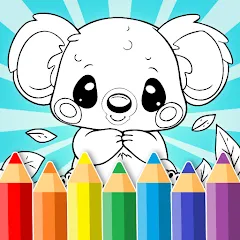 Скачать взлом Animal coloring pages  [МОД Бесконечные монеты] - стабильная версия apk на Андроид