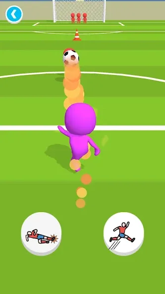 Soccer Runner (Сокер Раннер)  [МОД Много денег] Screenshot 2