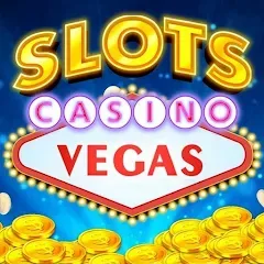 Скачать взломанную Vegas Casino - Slot Machines (Вегас Казино)  [МОД Много монет] - последняя версия apk на Андроид