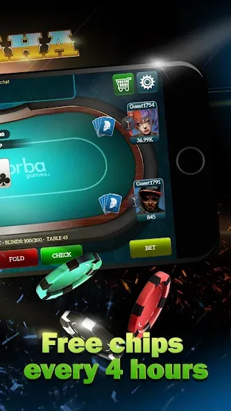 Live Poker Tables–Texas holdem  [МОД Unlimited Money] Screenshot 4