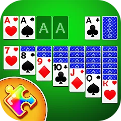 Скачать взлом Solitaire Puzzle : Card Jigsaw (Солитер головоломка)  [МОД Меню] - последняя версия apk на Андроид