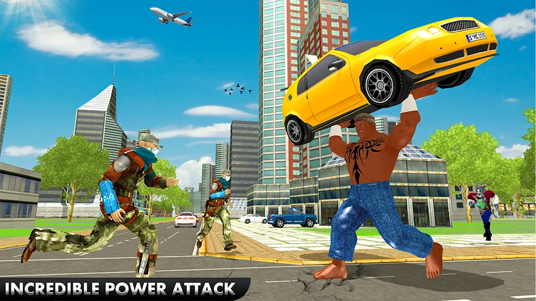 Black Monster Hero City Battle  [МОД Все открыто] Screenshot 3