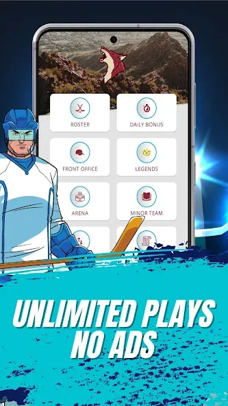 Astonishing Hockey Manager (Астонишинг Хоккей Менеджер)  [МОД Menu] Screenshot 3