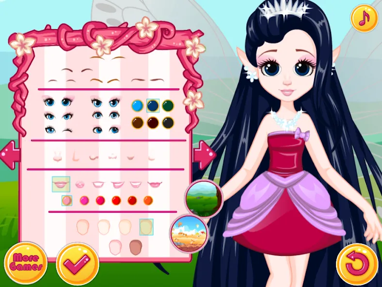 Fairy Dress Up - Girls Games  [МОД Бесконечные деньги] Screenshot 3