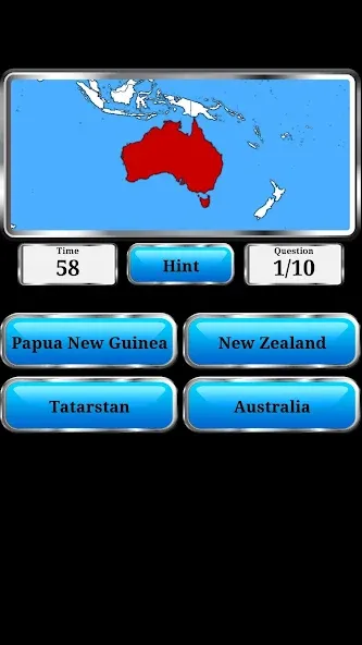 World Geography - Quiz Game  [МОД Много денег] Screenshot 2