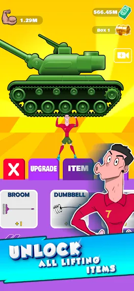 Lifting Ronaldo (Тренировка Роналду)  [МОД Unlimited Money] Screenshot 3