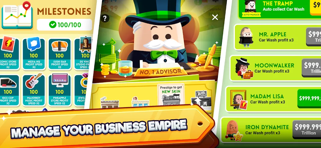 Cash, Inc. Fame & Fortune Game  [МОД Все открыто] Screenshot 4