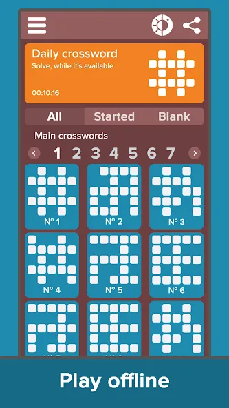 Crossword: Grand collection  [МОД Много денег] Screenshot 3