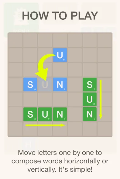 Word Monster Puzzle  [МОД Бесконечные деньги] Screenshot 2