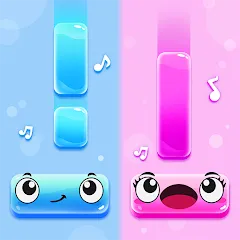 Взлом Duet Tiles: Dual Vocal Music (Дуэт Тайлз)  [МОД Menu] - полная версия apk на Андроид