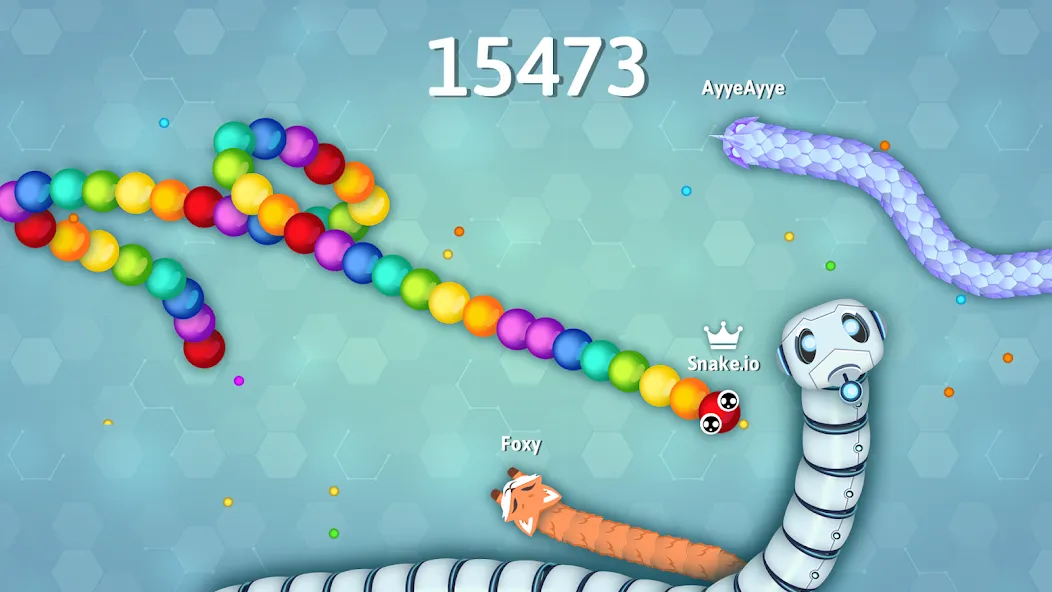 Snake.io - Fun Snake .io Games  [МОД Unlimited Money] Screenshot 2