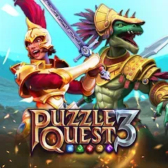 Взломанная Puzzle Quest 3 - Match 3 RPG (Пазл Квест 3)  [МОД Бесконечные деньги] - последняя версия apk на Андроид