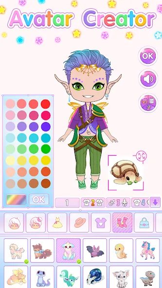 Chibi Doll Dress Up Games  [МОД Unlocked] Screenshot 4