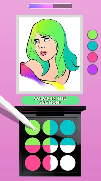 Makeup Kit - Color Mixing  [МОД Много денег] Screenshot 4