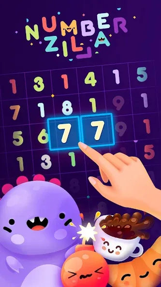 Numberzilla: Number Match Game (Намберзилла)  [МОД Mega Pack] Screenshot 1