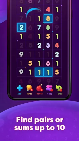 Numberzilla: Number Match Game (Намберзилла)  [МОД Mega Pack] Screenshot 3