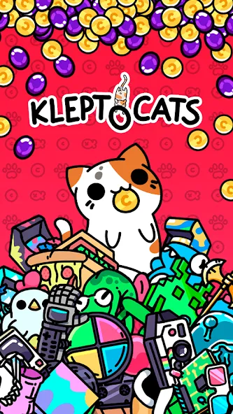 KleptoCats  [МОД Бесконечные монеты] Screenshot 1