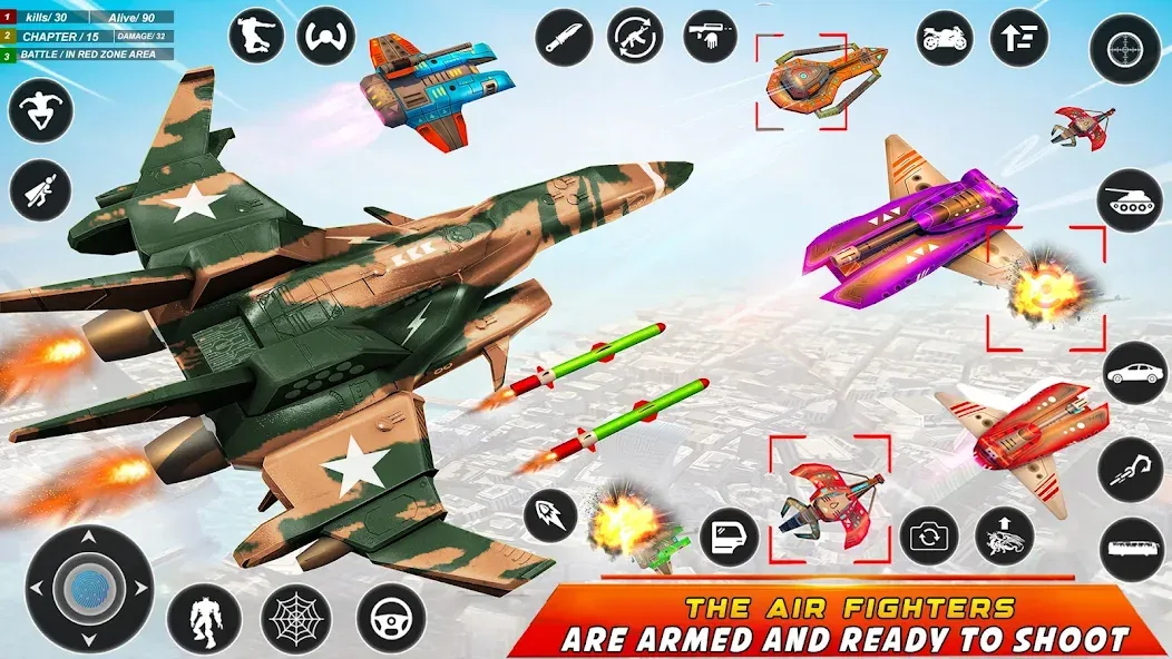 Army Bus Robot Car Game 3d  [МОД Unlocked] Screenshot 2