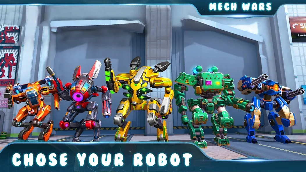 Spider Mech Wars - Robot Game  [МОД Меню] Screenshot 3