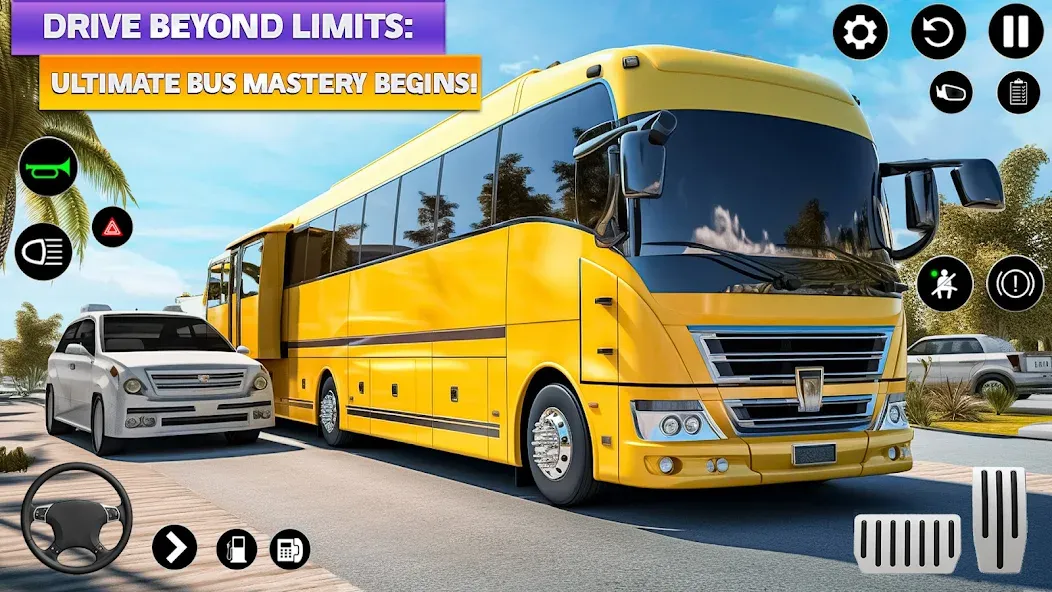 Ultimate Bus Driving Simulator (Ультимативный симулятор вождения автобуса)  [МОД Все открыто] Screenshot 2