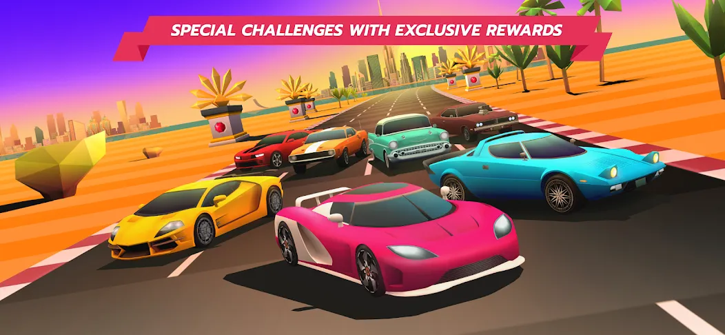 Horizon Chase – Arcade Racing (Хорайзон Чейс)  [МОД Много монет] Screenshot 3