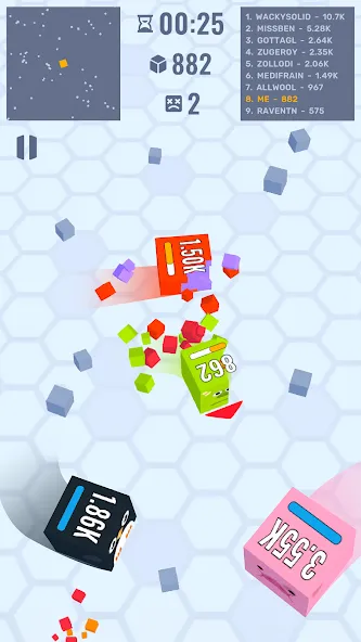 Cube Zone io  [МОД Unlimited Money] Screenshot 3