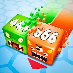 Скачать взломанную Cube Zone io  [МОД Unlimited Money] - полная версия apk на Андроид