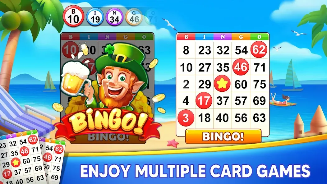 Bingo Holiday: Live Bingo Game  [МОД Меню] Screenshot 2