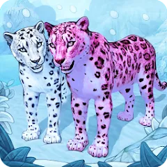 Взлом Snow Leopard Family Sim Online  [МОД Menu] - стабильная версия apk на Андроид