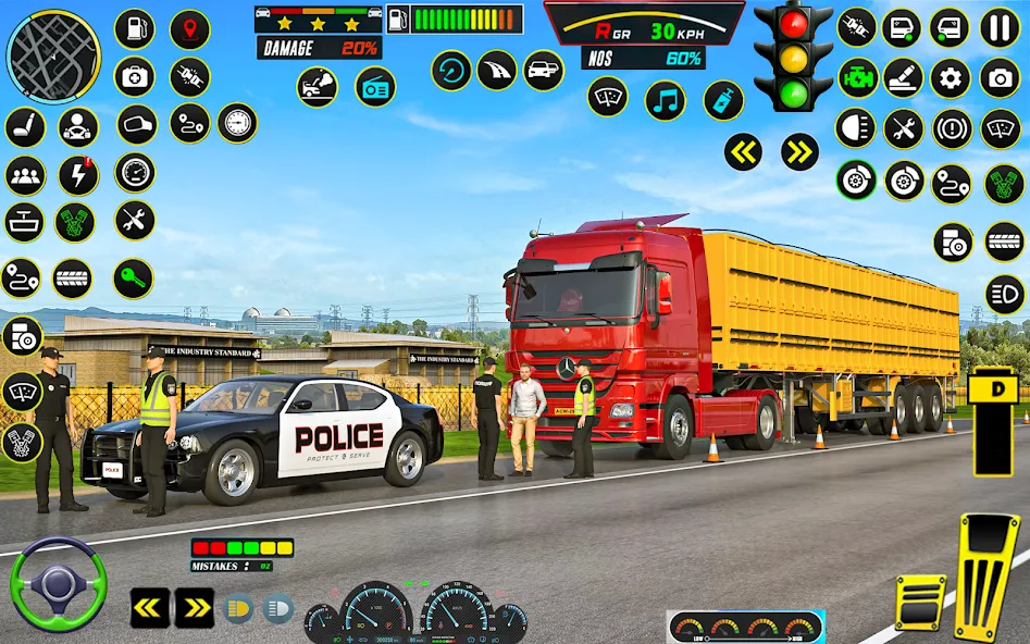 US Truck Simulator Game 2022 (Трак Симулятор)  [МОД Unlimited Money] Screenshot 3