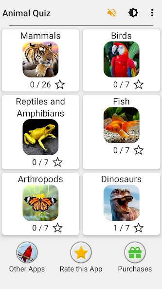 Animals Quiz Learn All Mammals  [МОД Все открыто] Screenshot 3