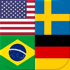 Взлом Flags of All World Countries  [МОД Unlimited Money] - последняя версия apk на Андроид