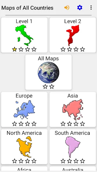 Maps of All Countries Geo-Quiz  [МОД Много денег] Screenshot 3