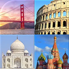 Скачать взломанную Cities of the World Photo-Quiz  [МОД Mega Pack] - стабильная версия apk на Андроид