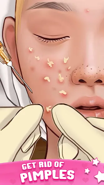 ASMR Doctor Game: Makeup Salon (АСМР автономная сенсорная меридиональная реакция)  [МОД Unlocked] Screenshot 3