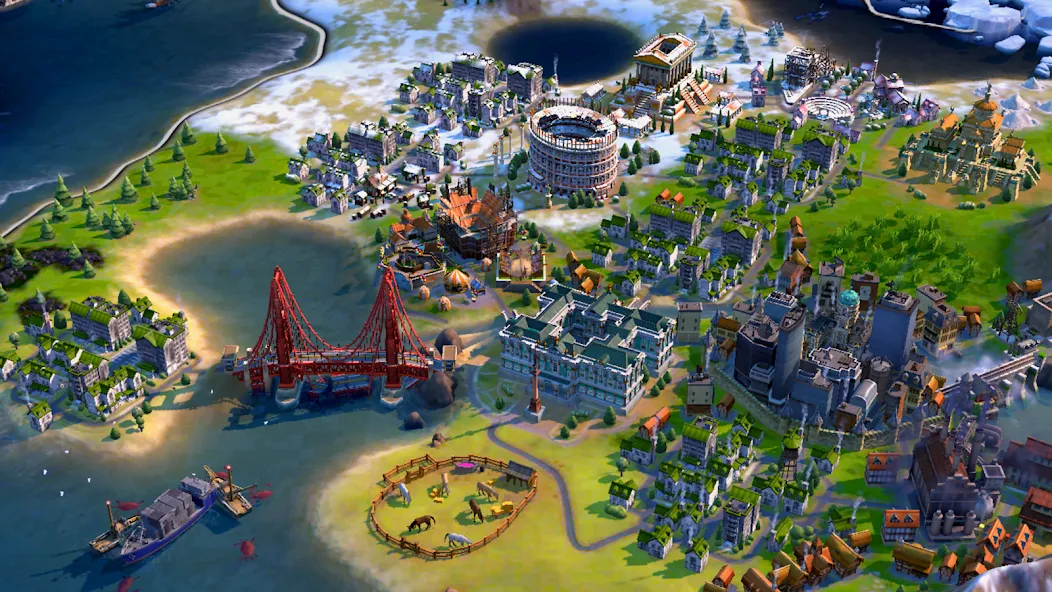 Civilization VI - Build A City (Цивилизация )  [МОД Много монет] Screenshot 5